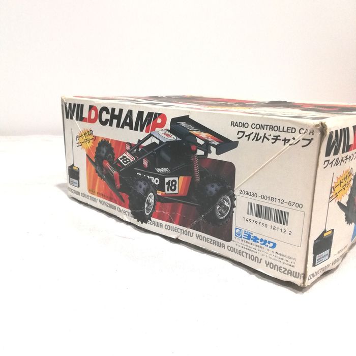 Carro telecomandado Wildchamp, de 1986