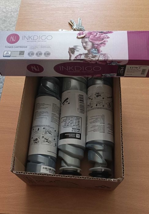 3 tonery oryginalne MP 201 do Ricoh Aficio MP 171 161 Wrocław