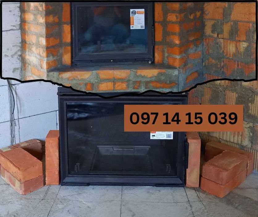 Камін НЕДОРОГО. Камін під ключ, грубка. Камин, печка