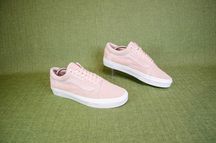Vans Old Skool Розовые Кожаные Кеды Оригинал! Размер 40 26 см