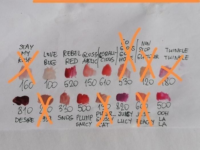 Rimmel OH MY GLOSS! Błyszczyk do ust, różne kolory