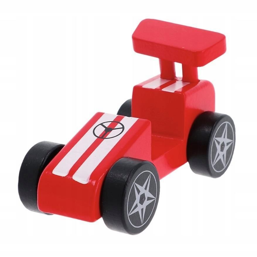 Zabawka Drewniana - Racing Car Red Trefl, Trefl