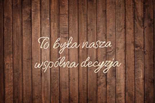 Neony Led na Wesele - Szeroki Wybór Napisów, Wysyłka cała Polska