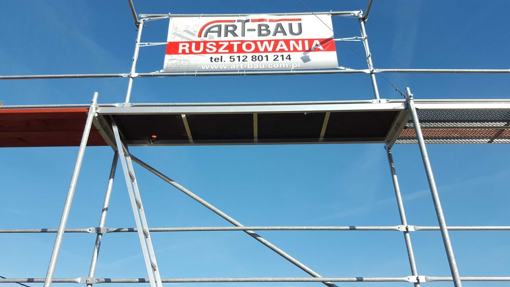 Rusztowanie Rusztowania elewacyjne PLETTAC 234 m² NOWE