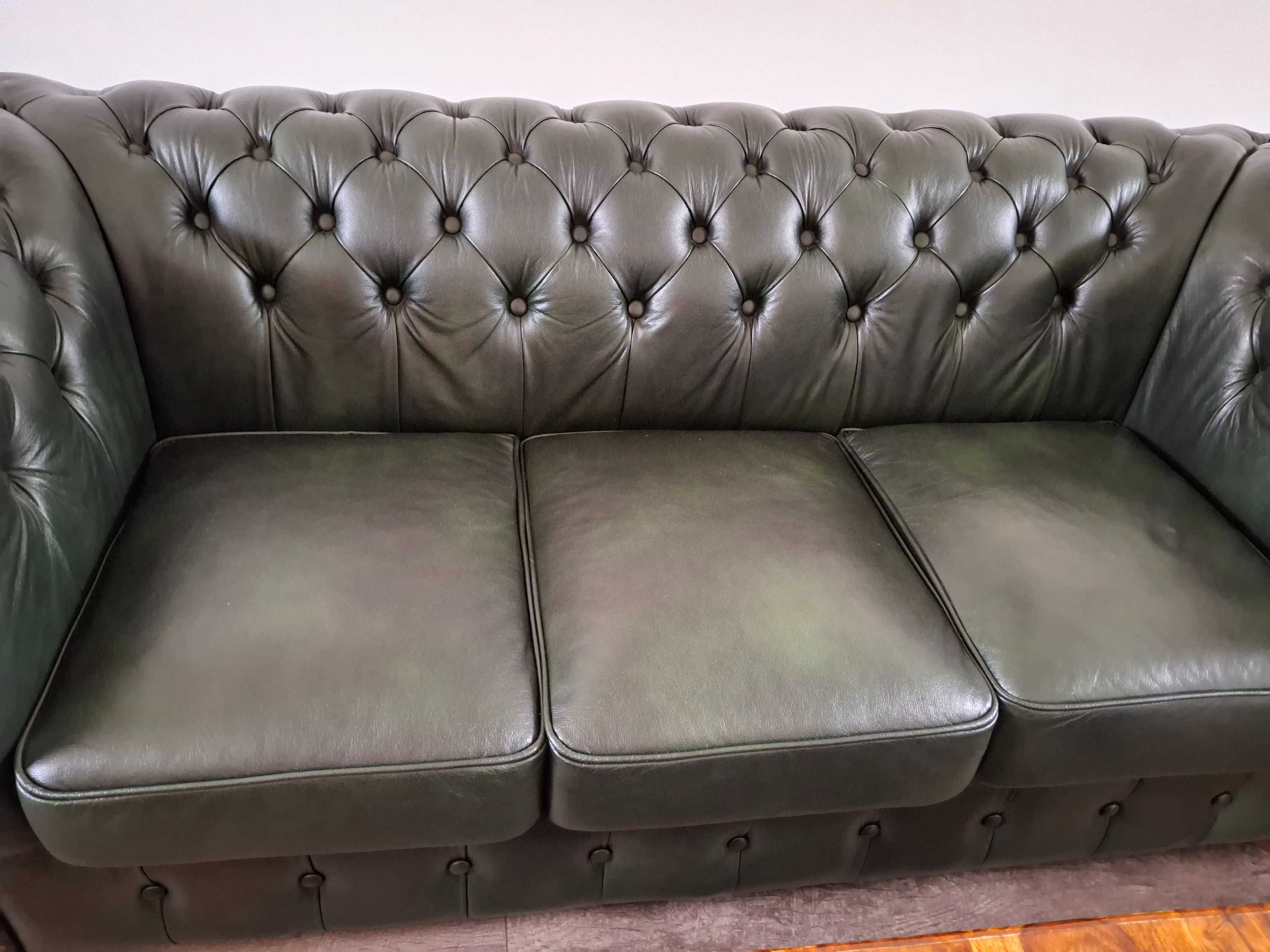 sofa skórzana chesterfield
