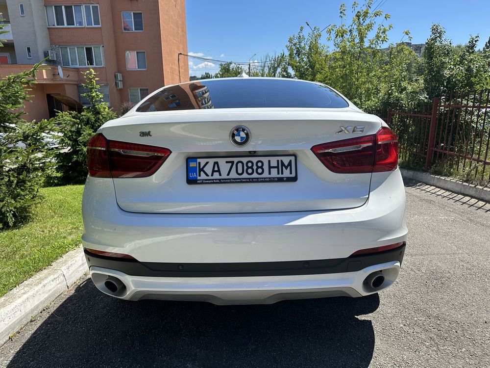 BMW X6 Diesel 3.0 Офіційна 2016