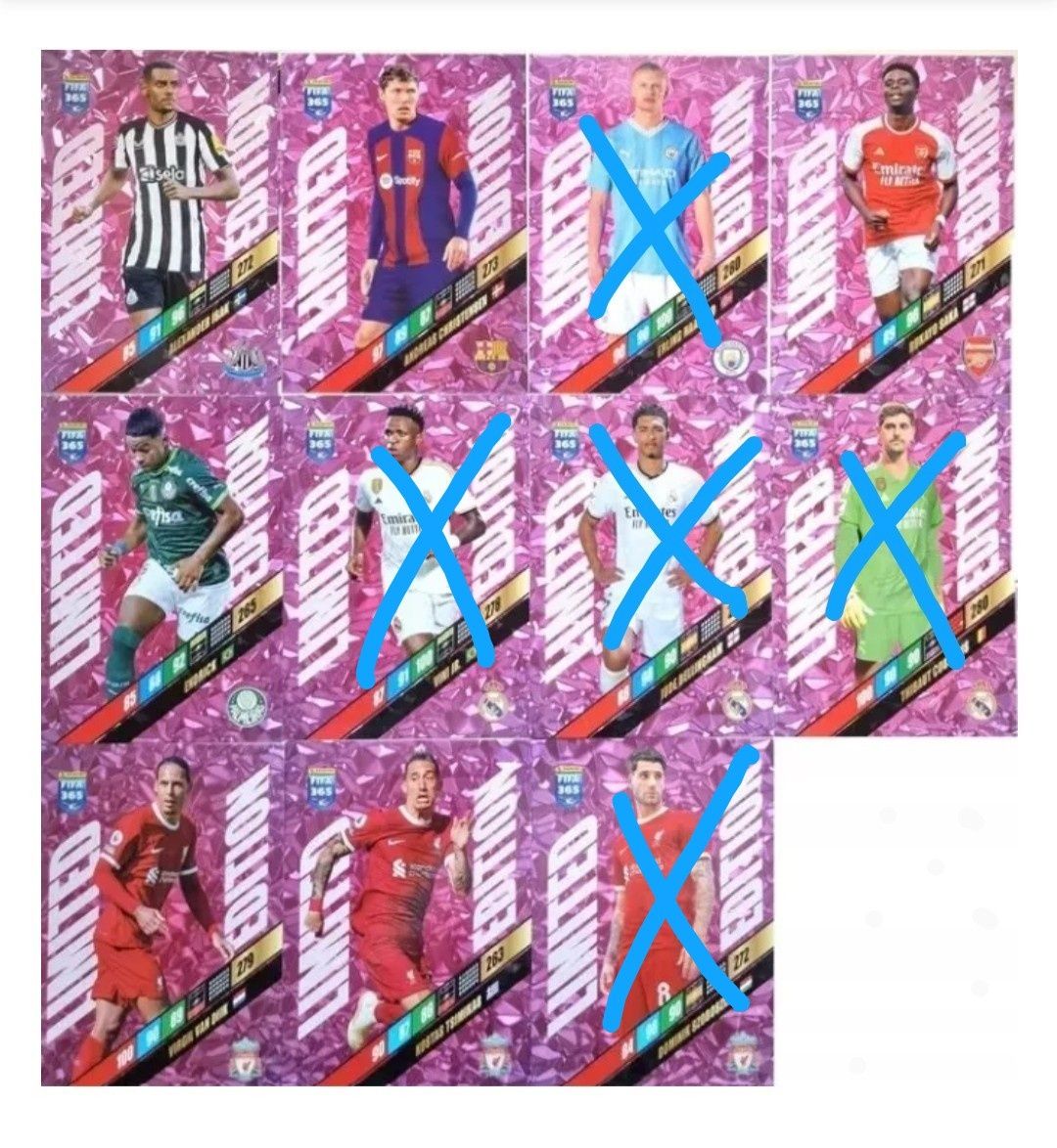 Nowe Karty piłkarskie panini FIfa 2024 Adrenalyn