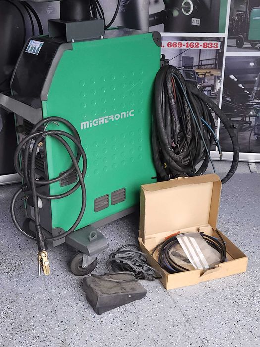 Spawarka Migatronic PI 400 Ac/dc TIG z podajnikiem drutu PULS