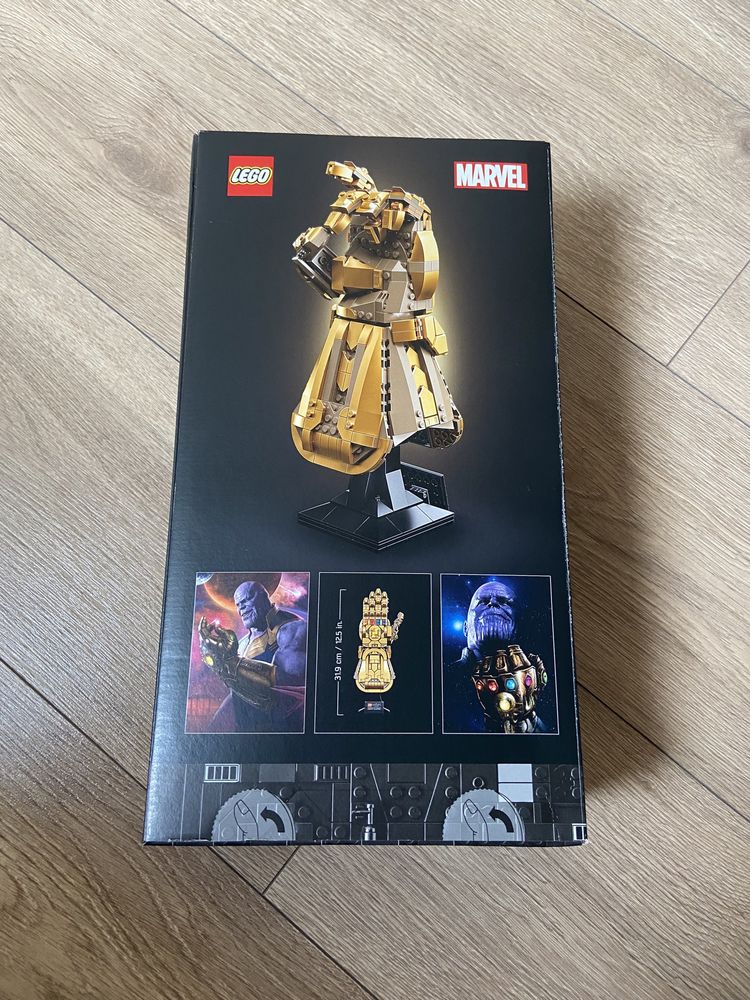 LEGO MARVEL 76191 Rękawica Thanosa (Ninjago, Harry Potter, Star Wars)