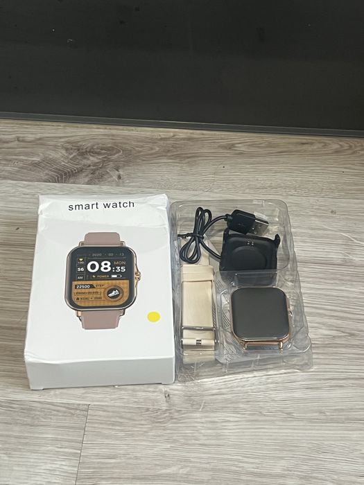 Stylowy smartwatch dla kobiet – rozmów,fitness, sen, puls, SMS