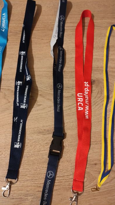 25 Fitas porta chaves ou cartões