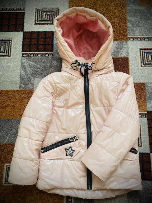 Куртка , шапка для дівчинки 3-4 років