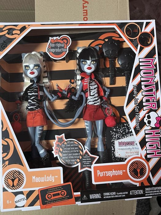 Пурсефона та Мяулодія monster high