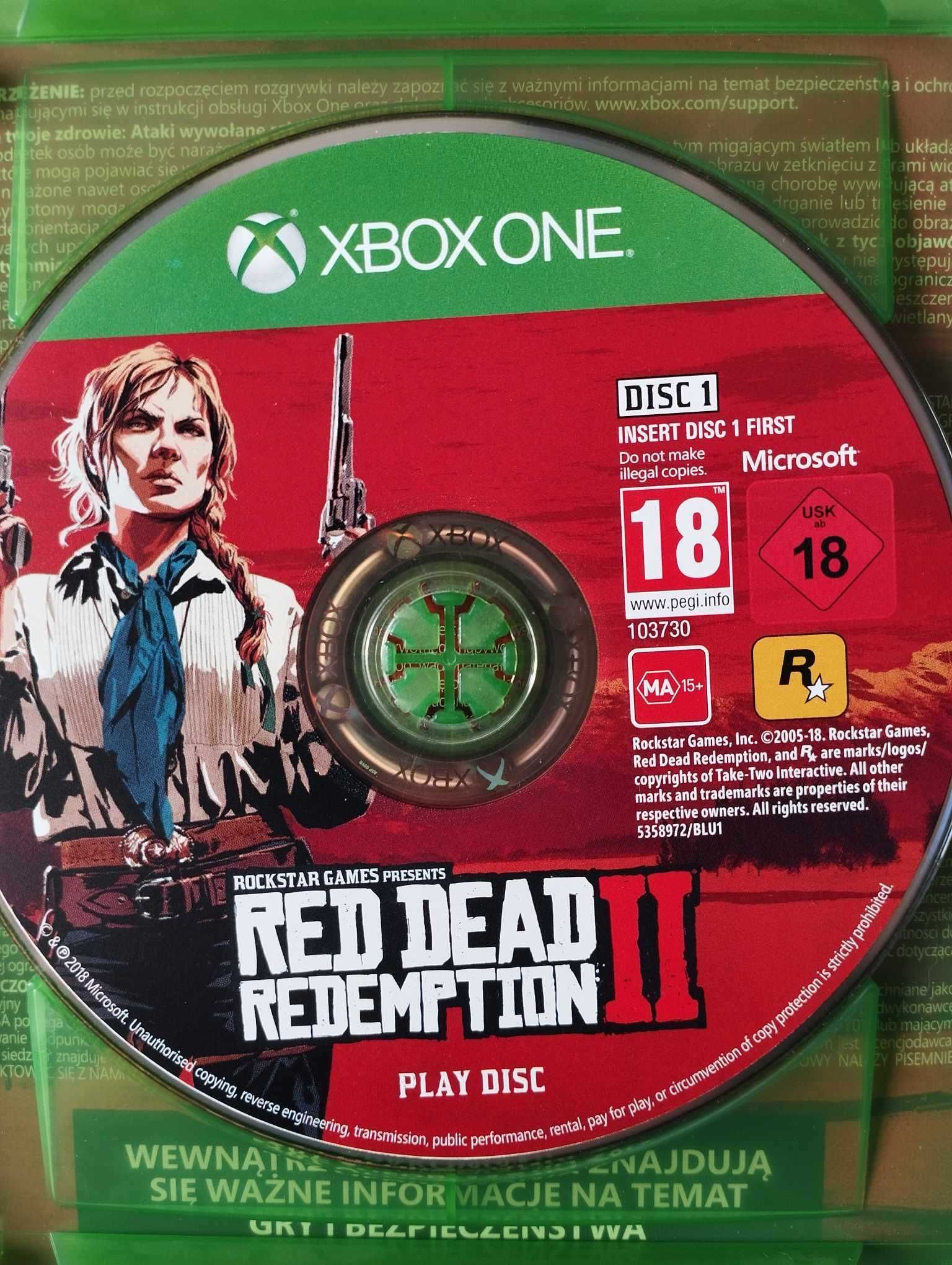 Gra Red Dead Redemption 2 Polska Wersja Xbox One Xbox Series X / S