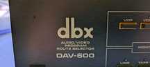 dbx  DAV- 600 audio-video