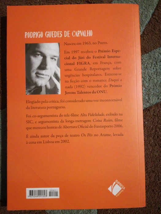 Livro A casa quieta de Rodrigo Guedes de Carvalho