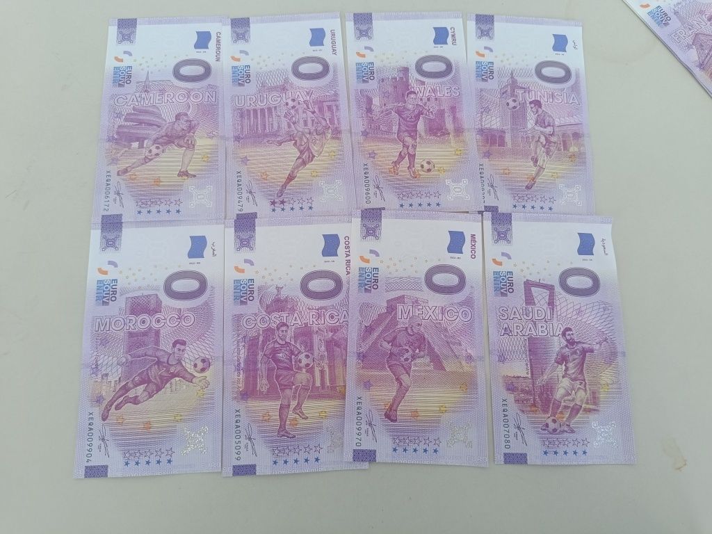 Mundial katar 2022 notas cero euros