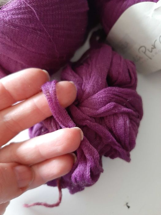 Wełna włóczka 100%bawełna 120gr