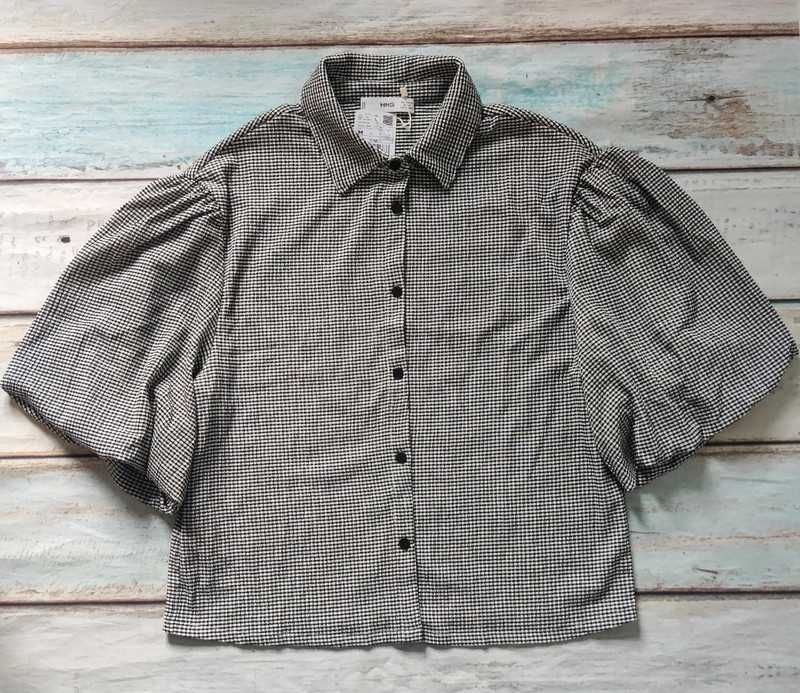 Mango koszula z bufiastymi rękawami r. M/L