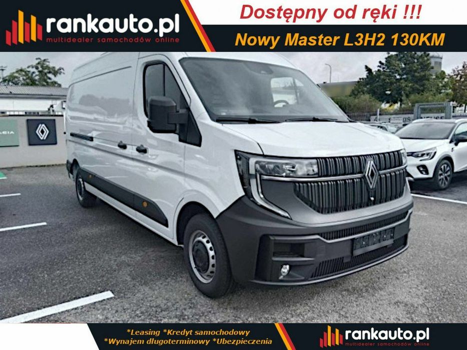 Renault Master  L3H2 2.0 130KM, P.Vision, od ręki w EXTRA cenie !!
