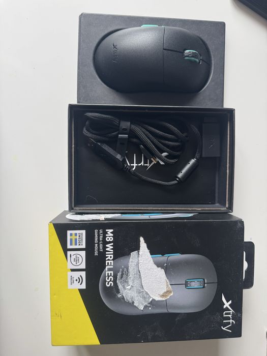 Myszka gamingowa xtrfy m8 wireless