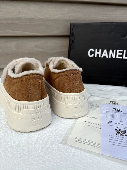 Зимові кеди, кеди Chanel 37 розмір
