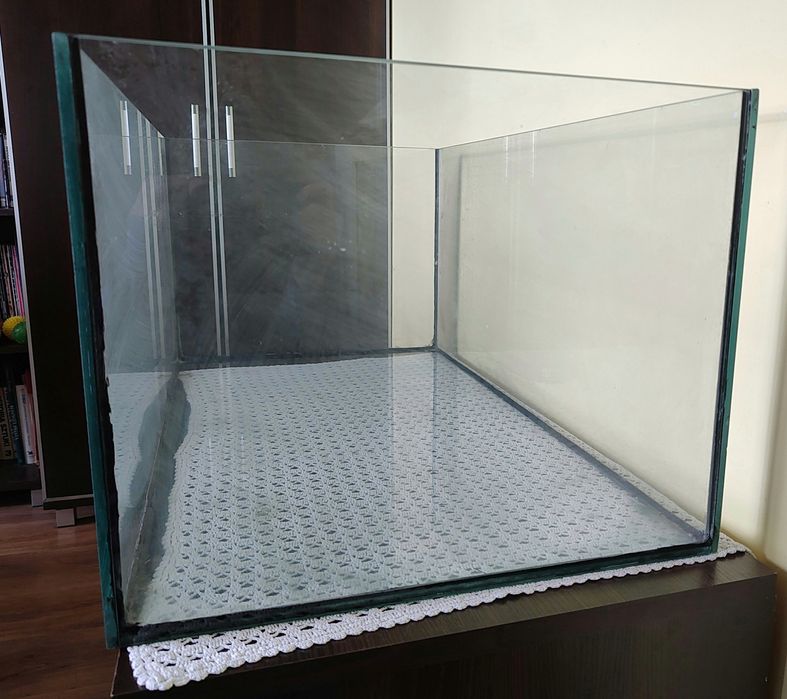 Akwarium 90x50x40 cm, szkło 8 mm - ODBIÓR OSOBISTY!