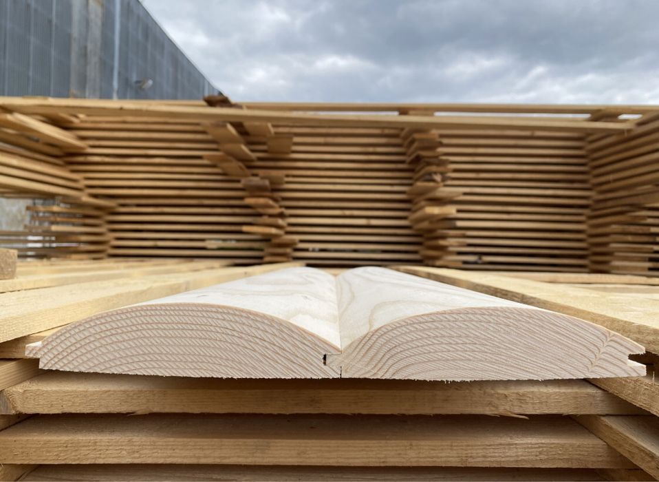 Блок хаус, зовнішній блокхаус