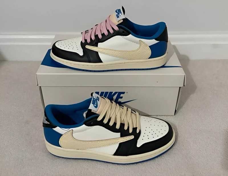 Jordan 1 Retro Low OG SP Fragment x Travis Scott R.43
