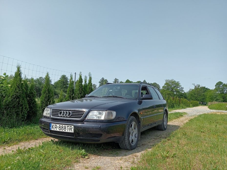 Audi A6 C4 2.5 TDI 140km 1997 rok 6 Biegów Jasna Skóra Szyberdach Hak