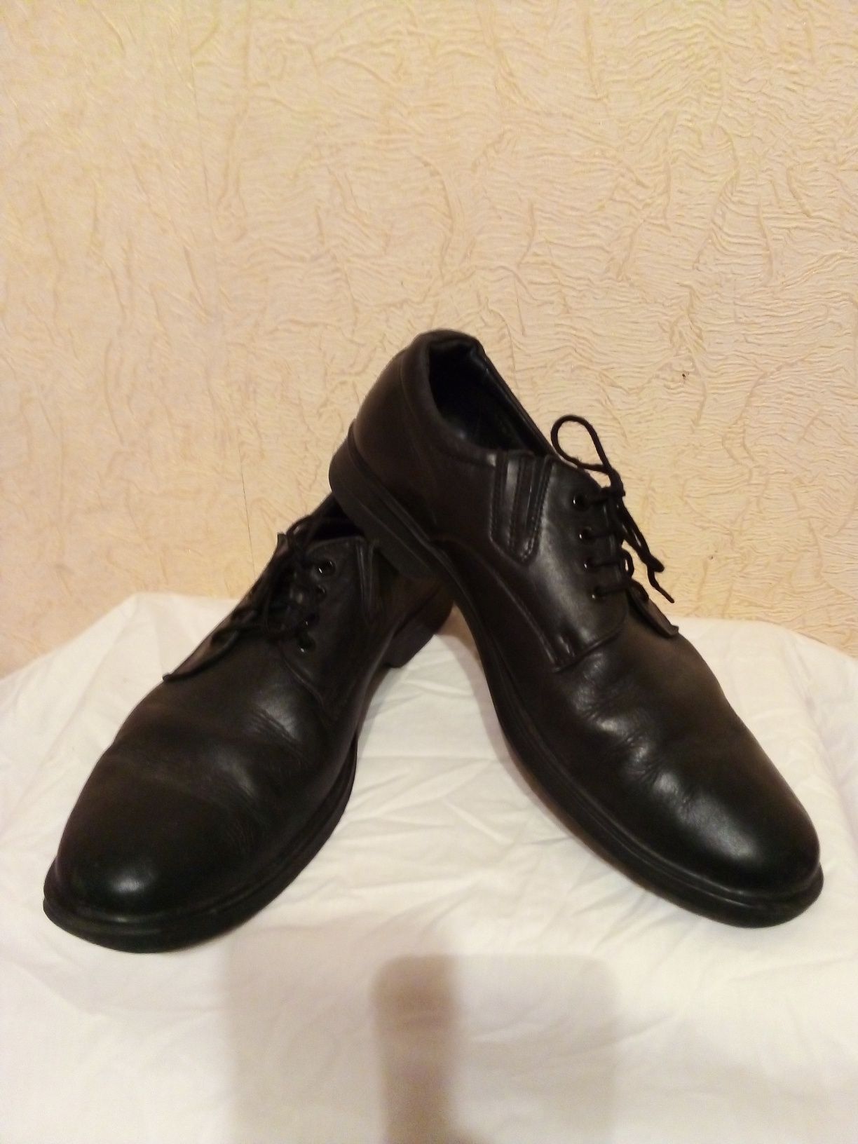 Кожаные мужские туфли р. 42