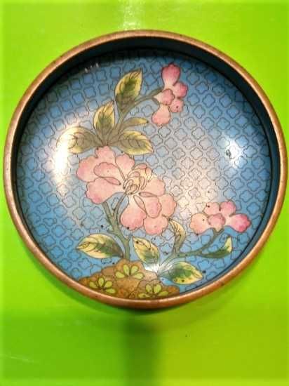 cloisonne - stara chińska miseczka, vinted