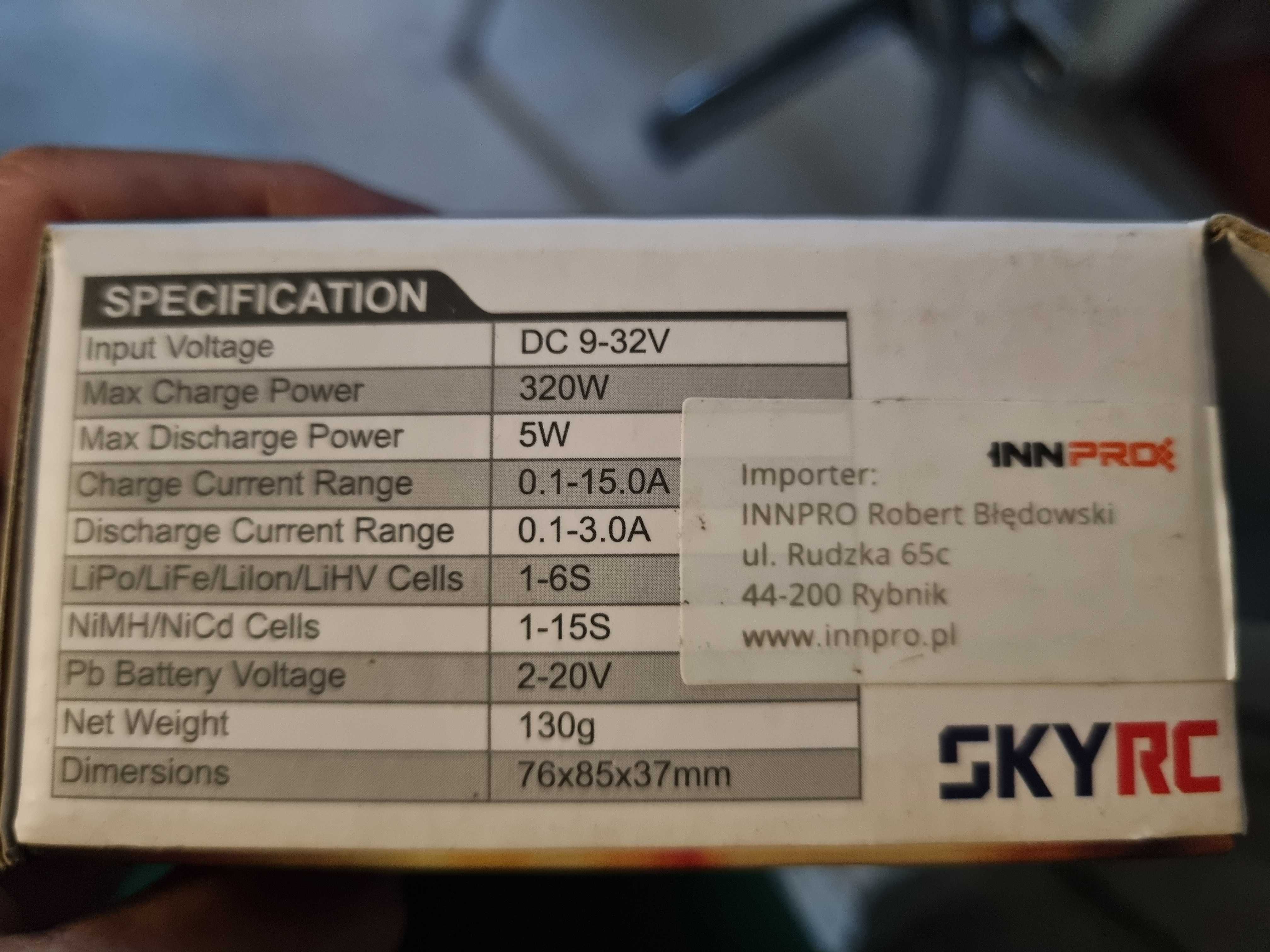Ładowarka SkyRC B6 nano 320W