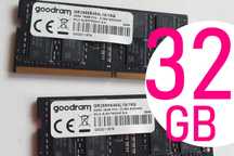 32.GB ram DDR4 do laptopa pc aio GR2666S464L19/16 pc4 kość pamięć16 x2