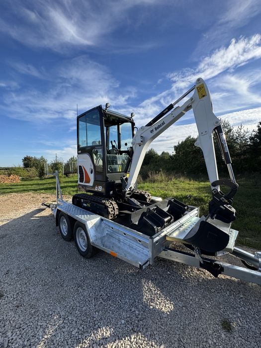 BEZ KAUCJI wynajem koparki BOBCAT (e19)