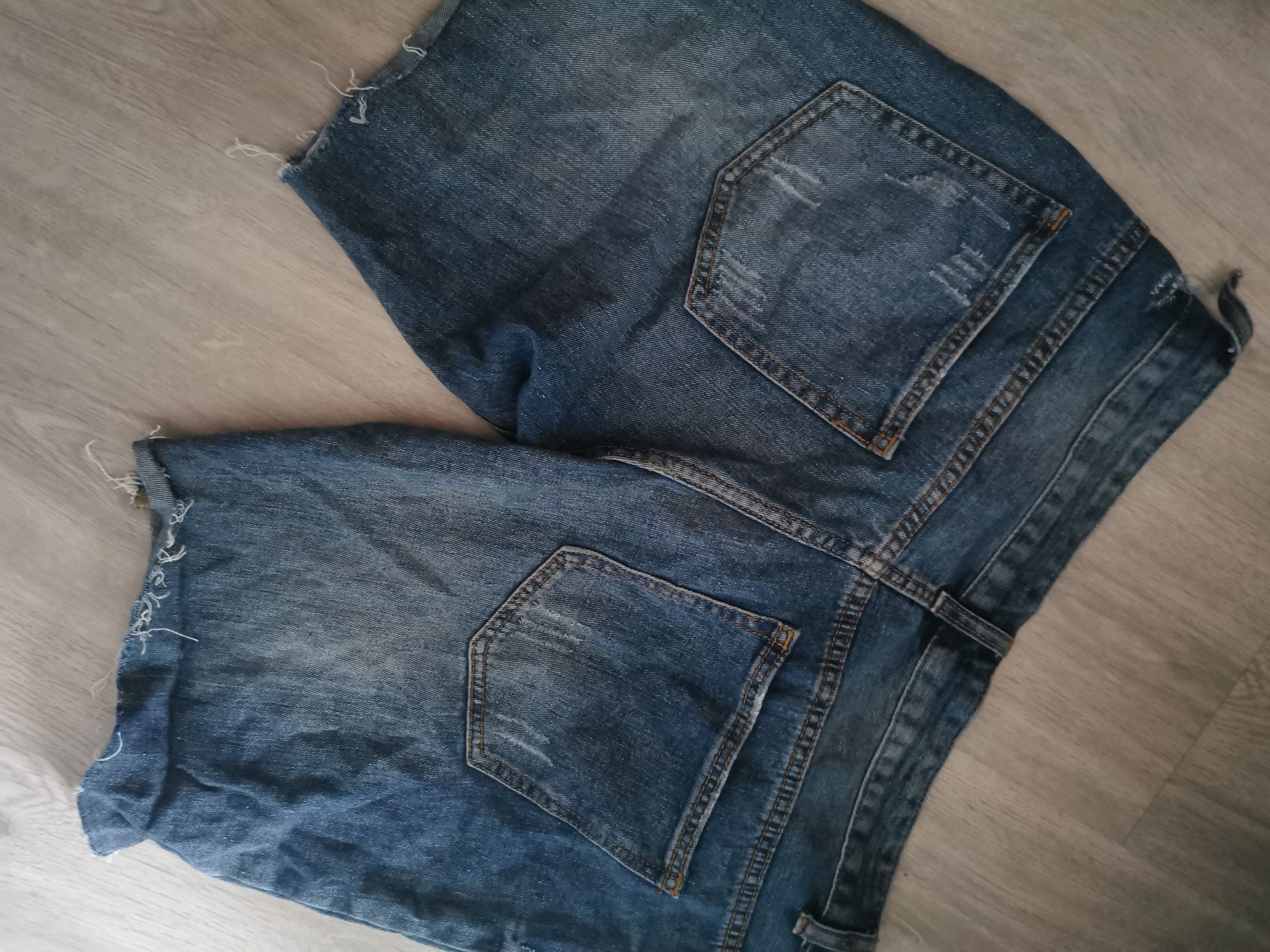 Spodenki jeansowe męskie XL