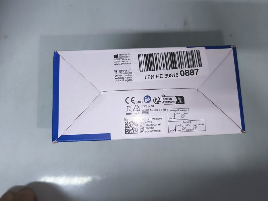 Inalador Nebulizador Beurer IH49