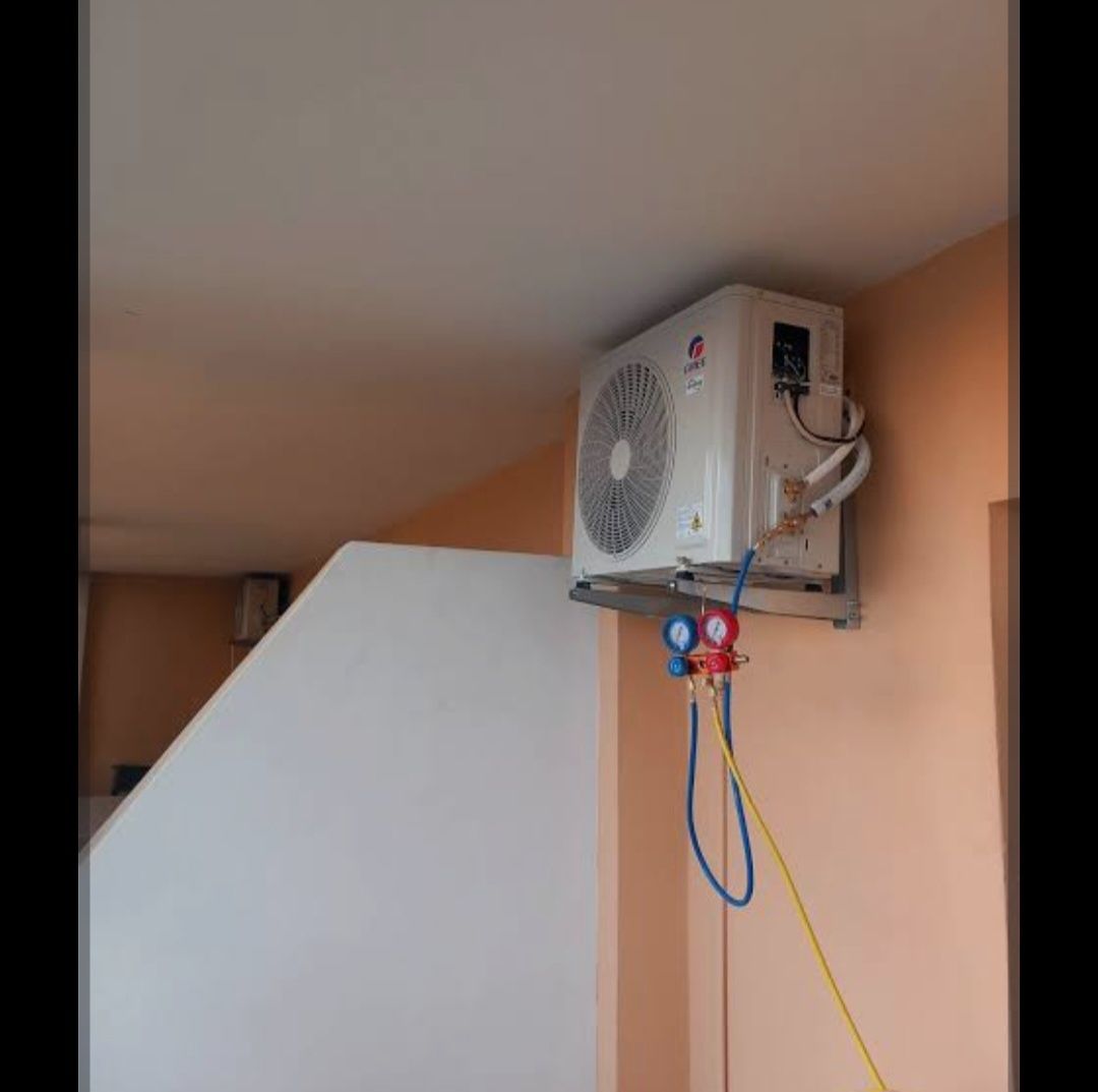 Colocação de aparelhos de ar condicionado