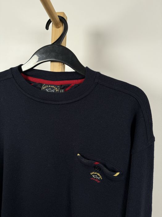 Paul & Shark wełniany sweter 2XL