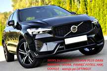 Volvo XC 60 PLUS DARK R-DESIGN_B4 D 197PS_Kamera_Skóra_Pamięć foteli_Google_hak