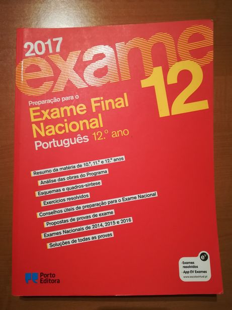 Exame Final Portugues 12ano 2017
