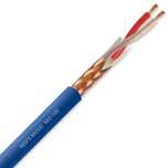 MIC-100-BL Kabel mikrofonowy 2x0,23mm² OFC Twinax PVC (niebieski)
