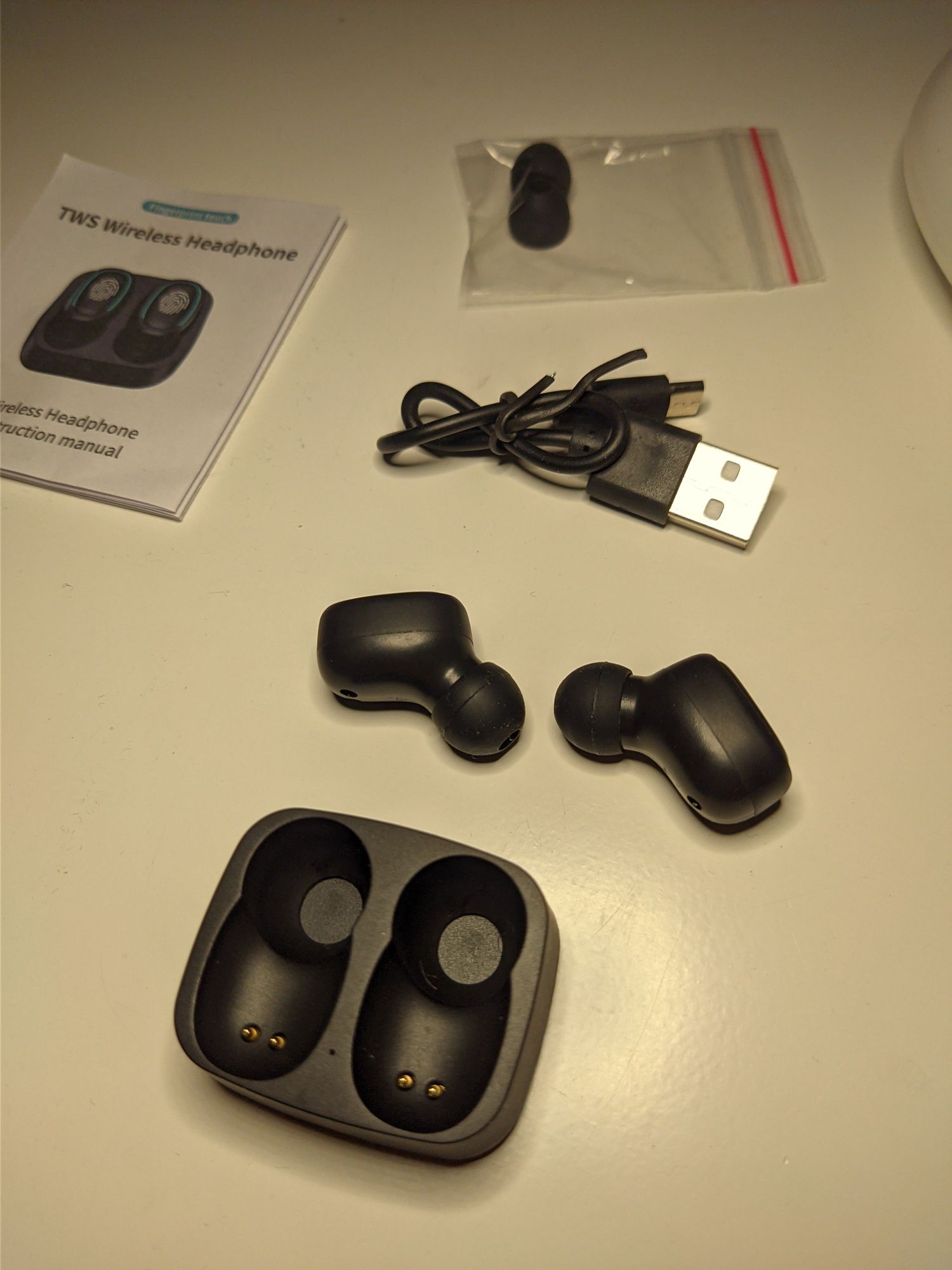 Słuchawki bezprzewodowe TWS Bluetooth 5.2 AAC (jak Xiaomi)