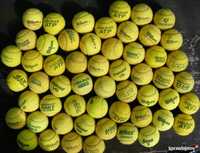 Piłki tenisowe 20szt. Wilson Head Tretorn Dunlop Babolat Yonex Artengo