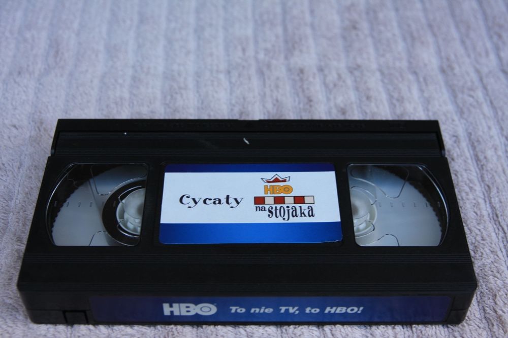 HBO - cytaty na stojaka VHS