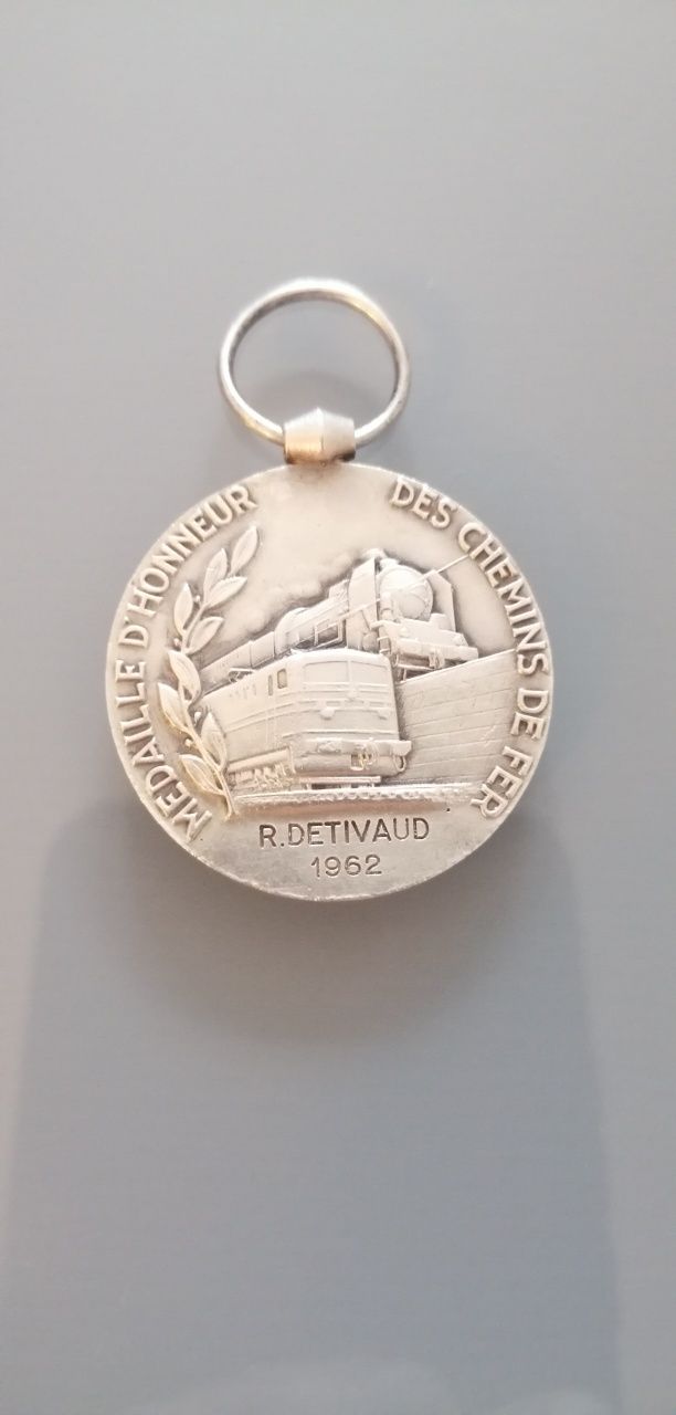 Medal odznaczenie Francja silver