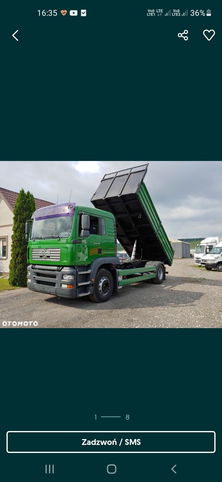 Man tga 18.390 wywrotka kiper