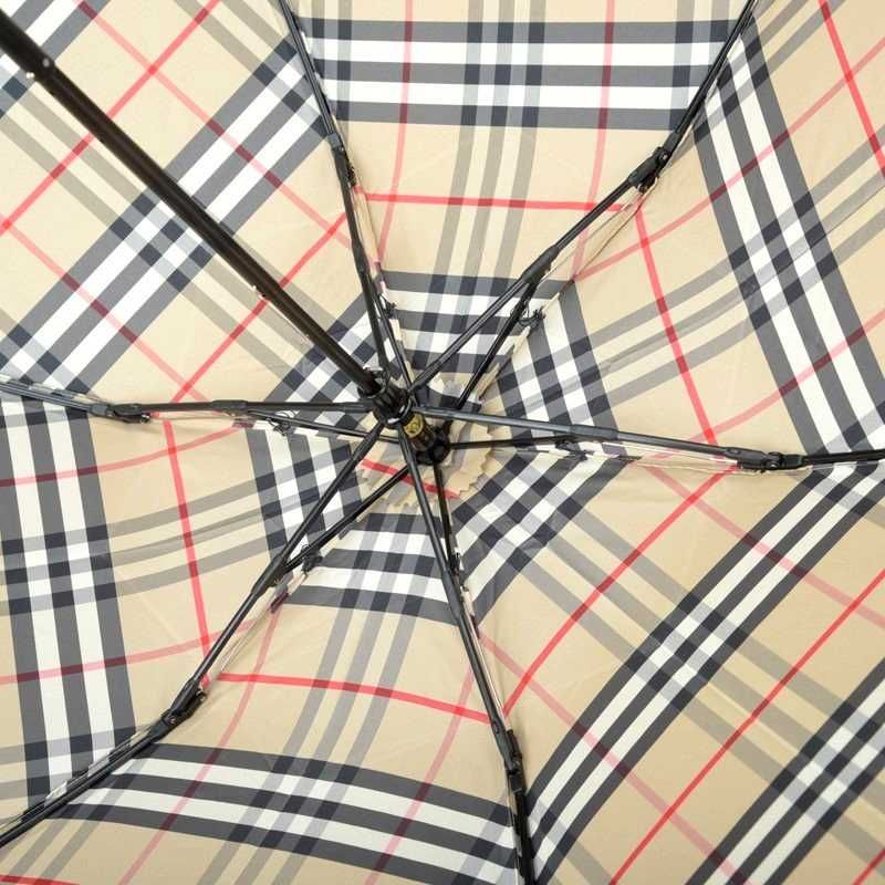 Burberry nowa składana parasolka w kratę nowe kolekcje