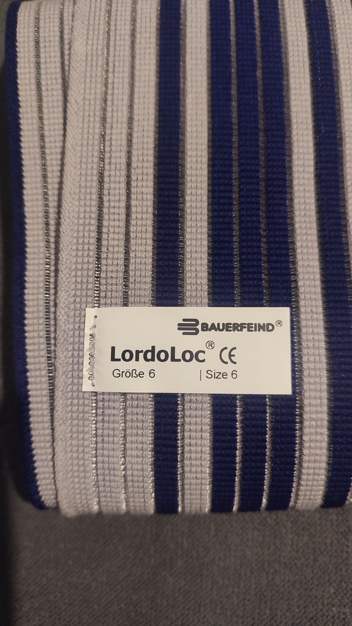 Bauerfeind Lordoloc #6 Gorset Orteza Elastyczna Ochrona Pleców