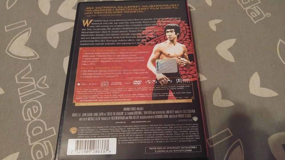 Wejście smoka-bruce lee dvd